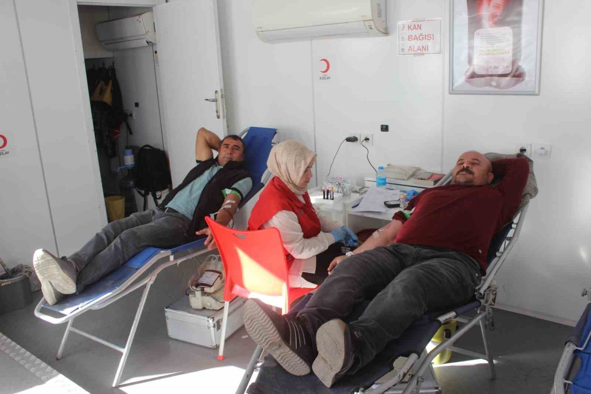 Karapınar’da kan bağışı kampanyası düzenlendi
